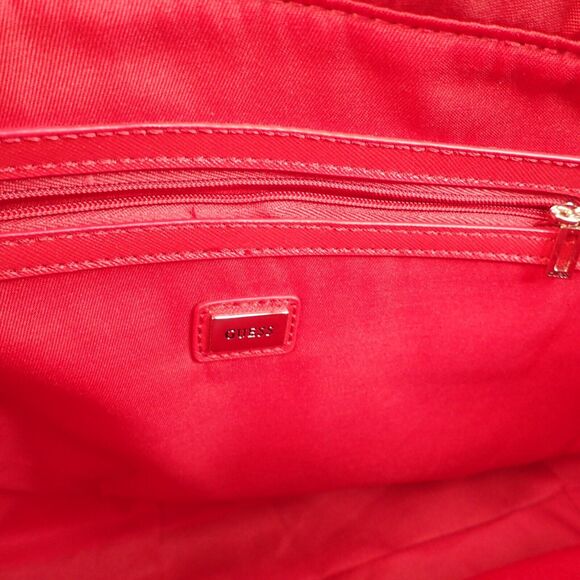 GUESS Red Tote Bag Purse Alessandra 15GF-325 With Tag - Picture 6 of 16